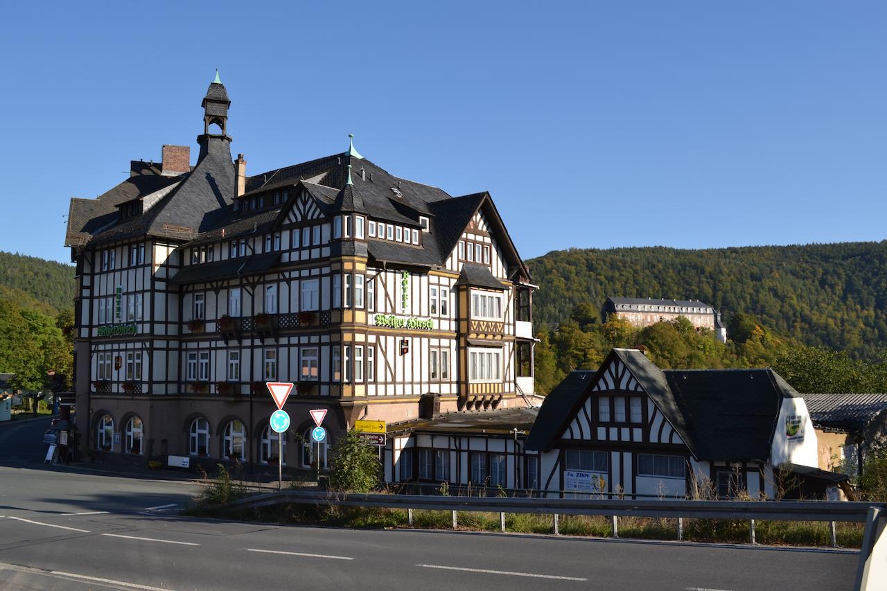Hotel Weisser Hirsch Schwarzburg Exterior photo